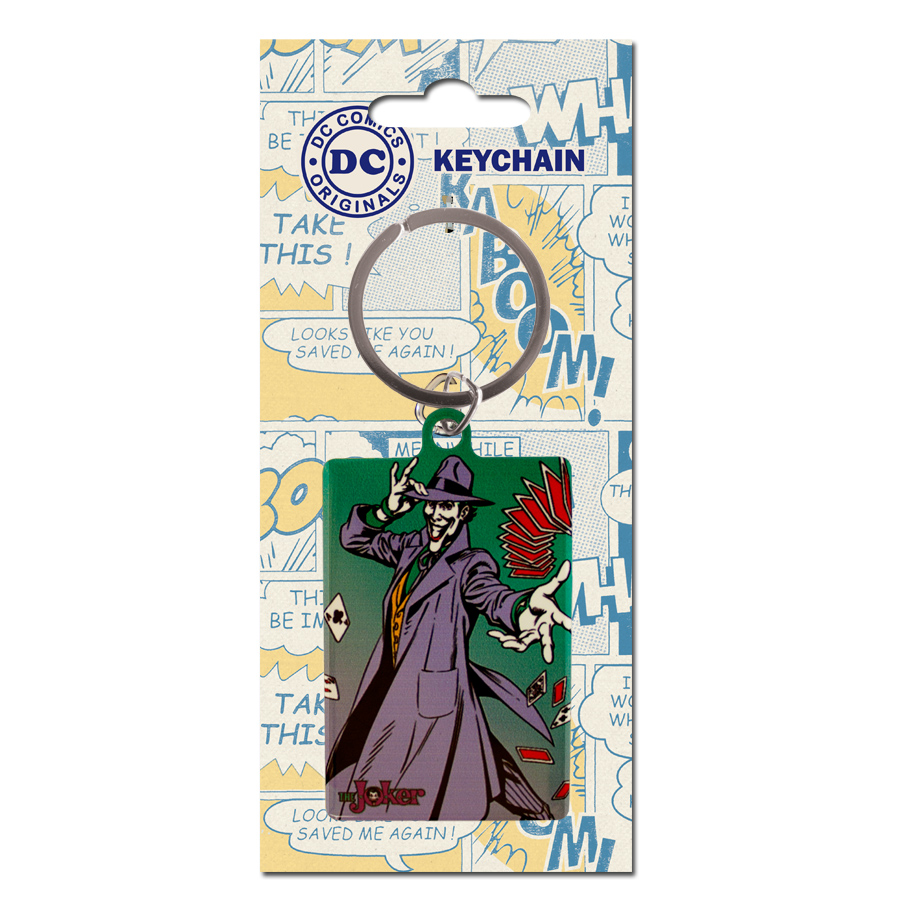 DC Comics Lyklakippa THE JOKER Málmur