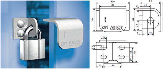 ABLOY Hespa ÖRYGGIS HIGH SECURITY PL201