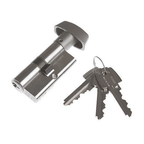 TESA Syl/Sn TE5NG EP F2 Std 40x40mm Nikkel Þýskur staðall með snerli öðru megin