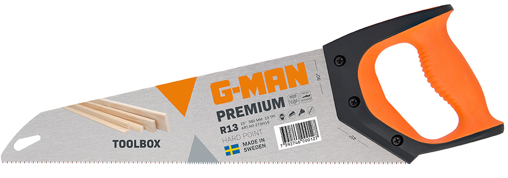 G-MAN Handsög Premium Toolbox 275H