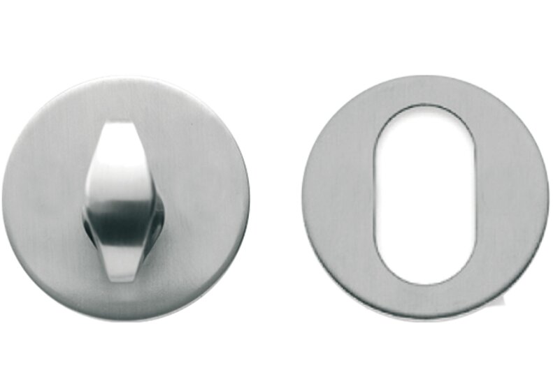 LINE 18 by Randi Sylinderskiltasett fyrir ASSA Læsingu 18mm Sylinderhringur Ryðfr 7140.01.A18