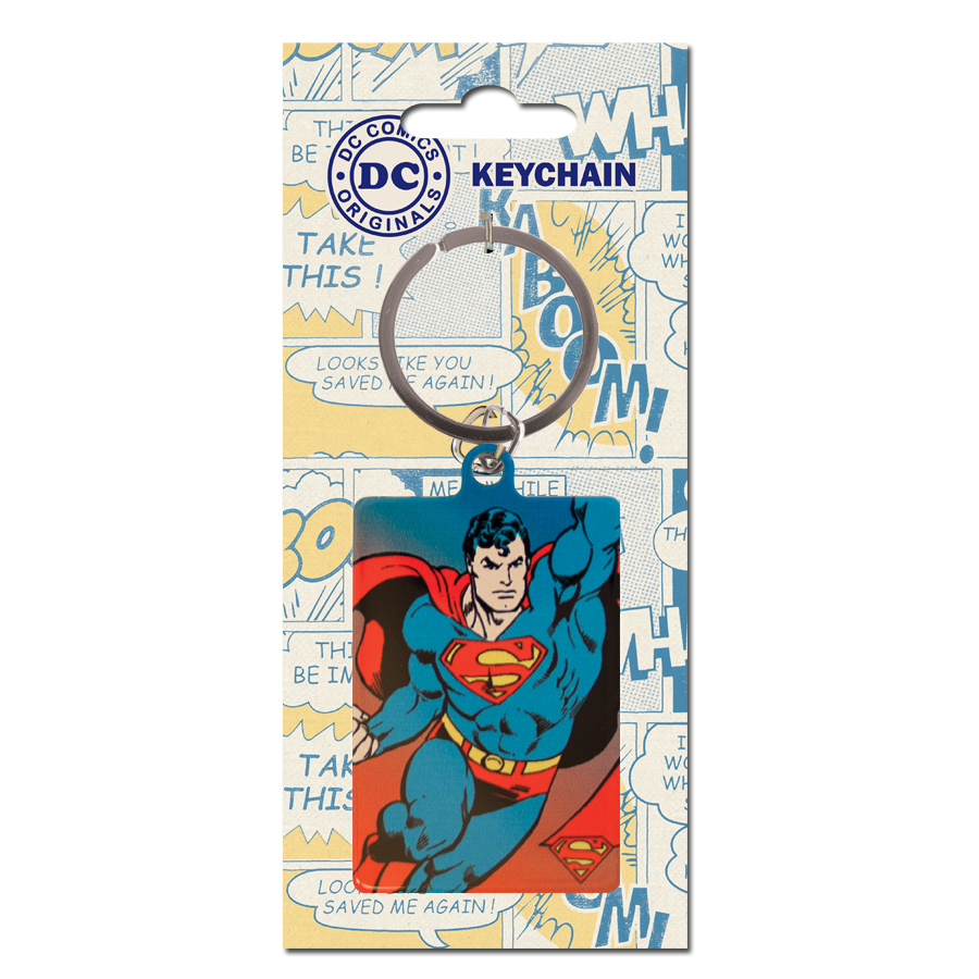 DC Comics Lyklakippa SUPERMAN Málmur