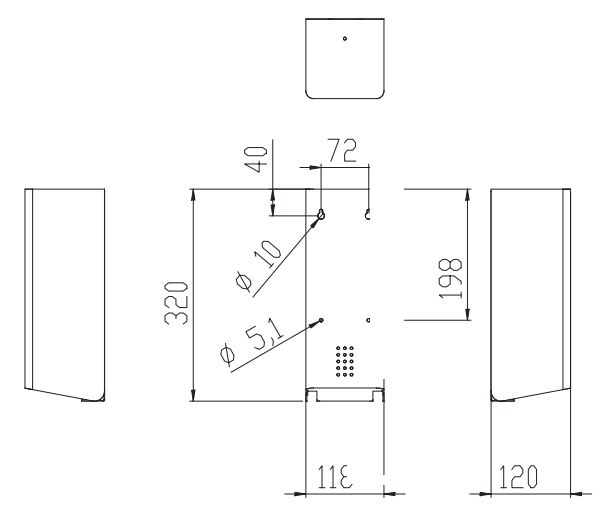 PROOX Sápuskammtari 0,8 L - Image 2