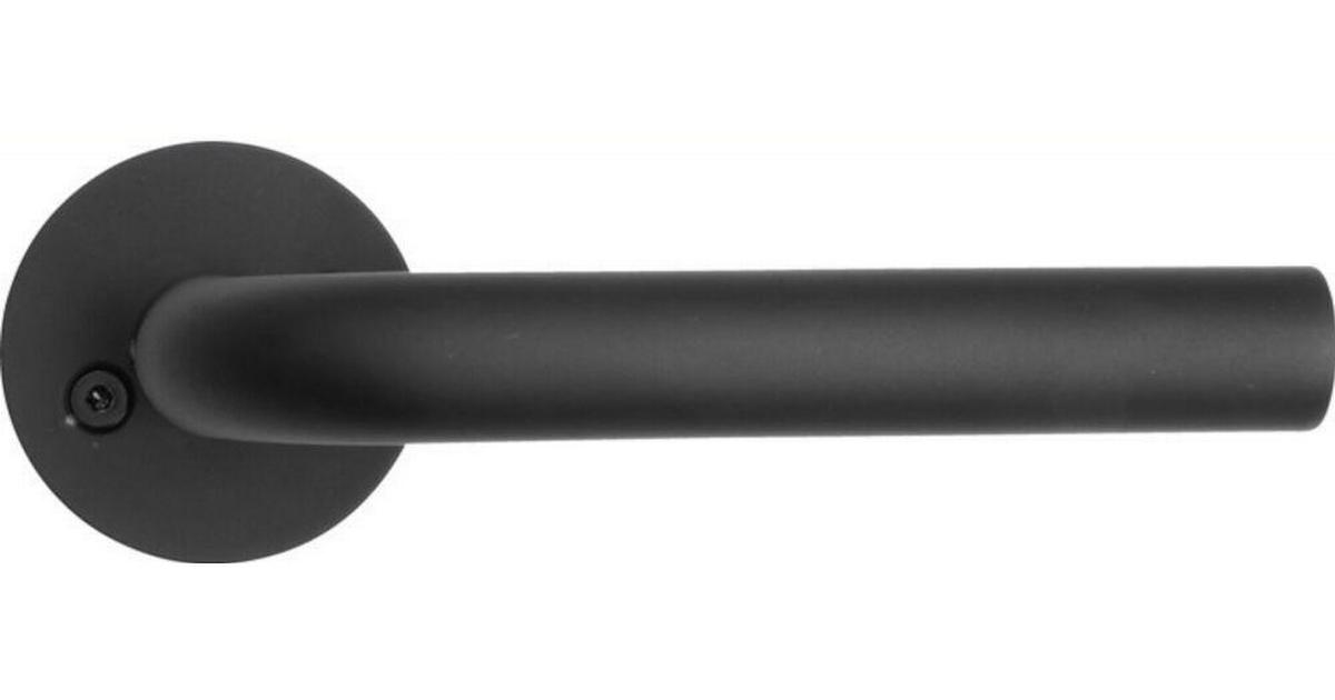 JASA Hurðarhandfang J Svart f.ASSA+BODA