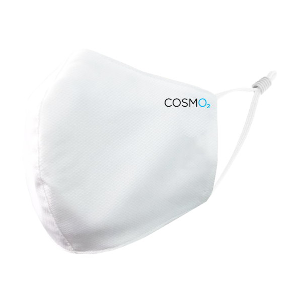COSMO2 Andlitsgríma Hvít Fullorðnir