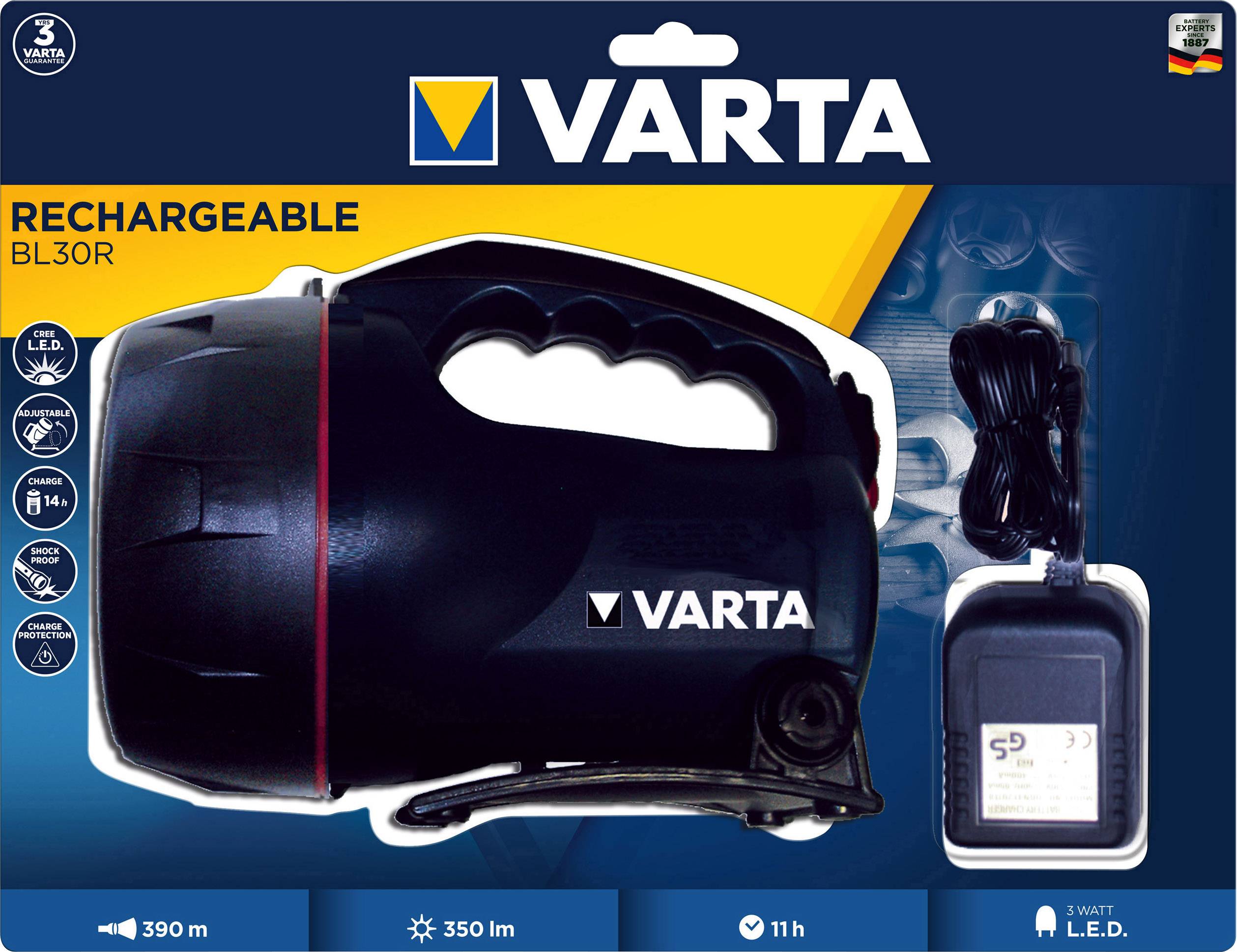 VARTA Lukt Hleðslu 3w 150 Lumens - Image 2