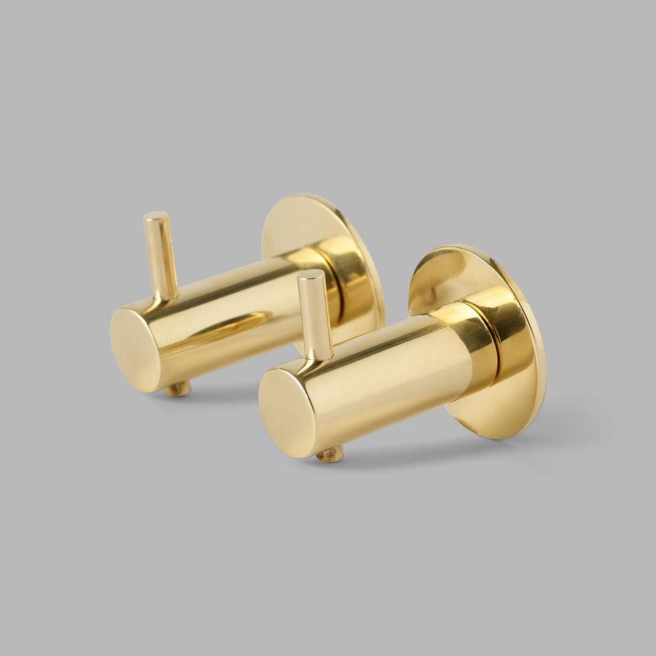 d line Snagi Q14x36mm með pinna Messing PVD 145605