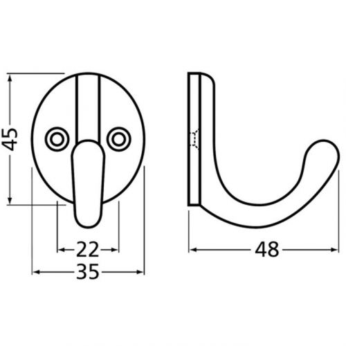 HERMETA Snagi Lítill Ál 01 Silfur - Image 2