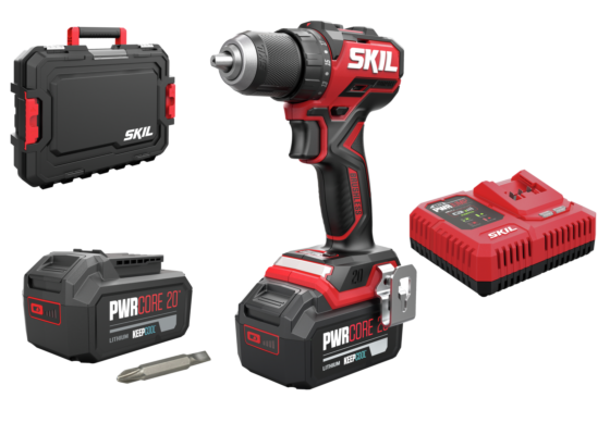 SKIL Borvél högg 20V 3075HB COMPACT Kolalaus mótor 2x4.0A CD1E3075HB