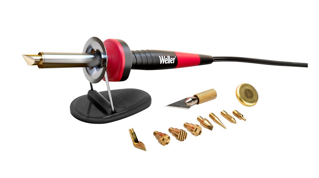 Weller Trébrennari með aukahlutum (15 stk)