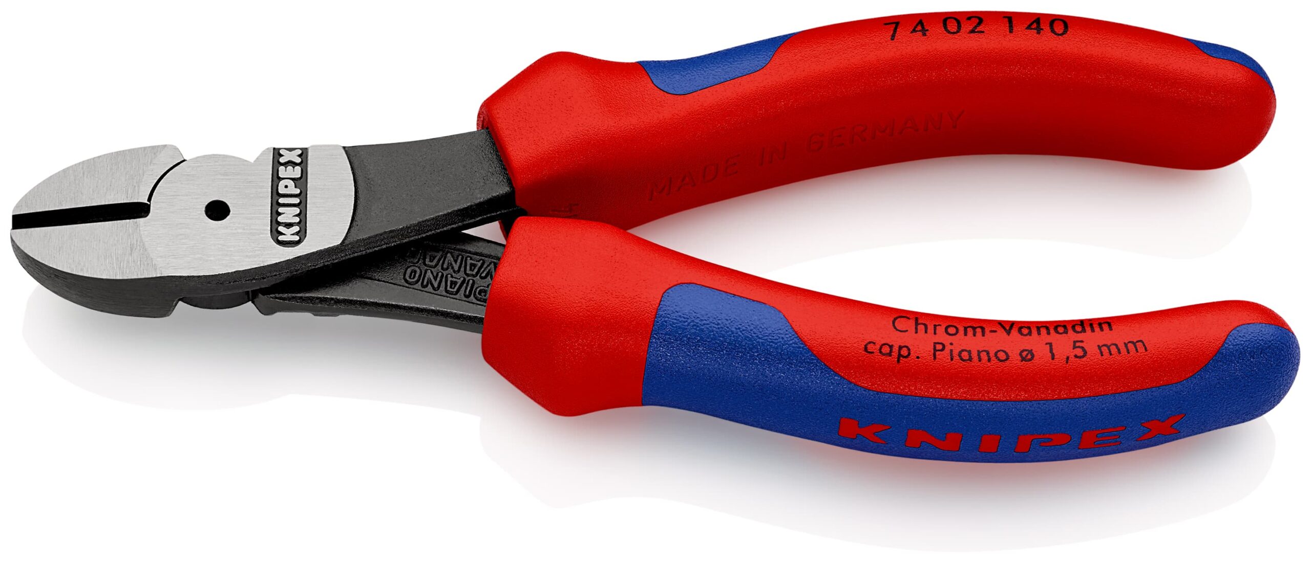 KNIPEX Síðubítur með Vogarafli Comfort Grip 140mm 7402 140