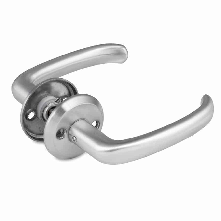 FINA Hurðarh á rós 640 f.ASSA Ryðfr