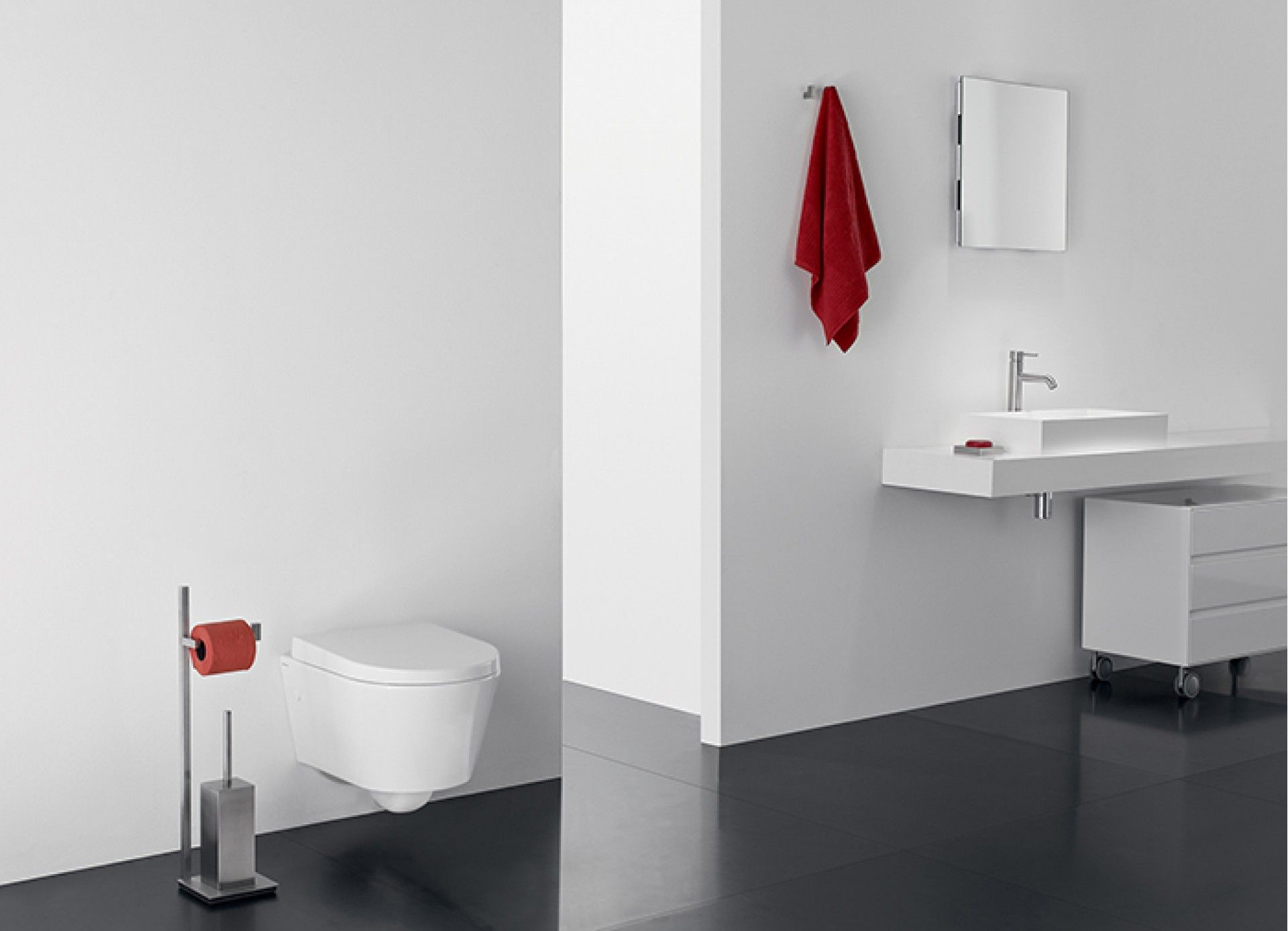 JNF Klósettrúlluhaldari & klósettbursti - Image 2