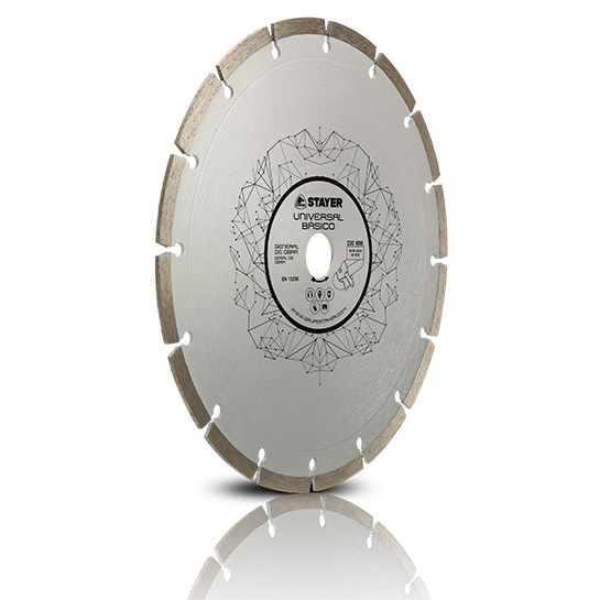 STAYER Demantsskífa Basic 125mm 22,2mm Steypa, Múrsteinar, Keramík ofl