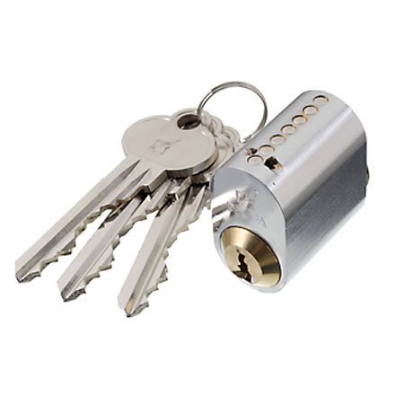 ROCA Sylinder Ávall Króm f.ASSA Læsingar