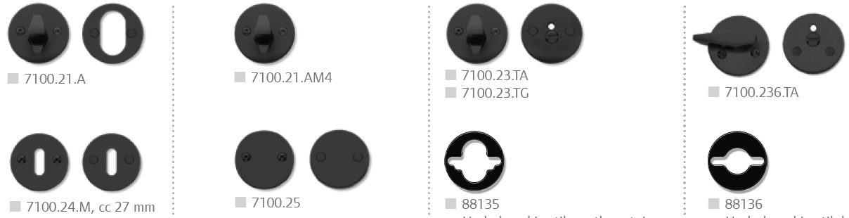 Line 18 Klósettsnerilsett f. ASSA Læsingar - Image 2
