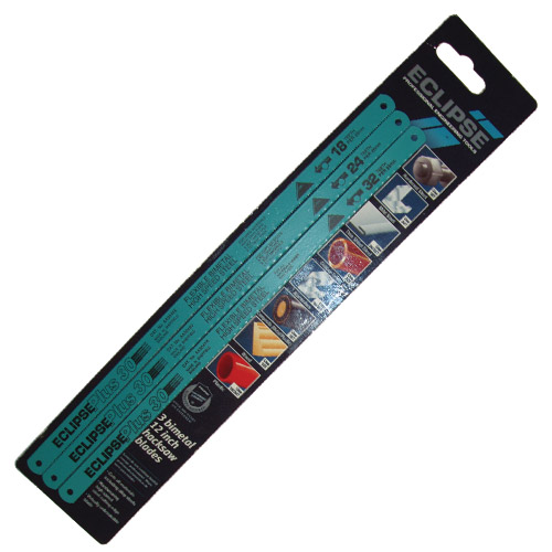 ECLIPSE Járnsagarblöð 3 stk 18T/24T/37T 71-624R