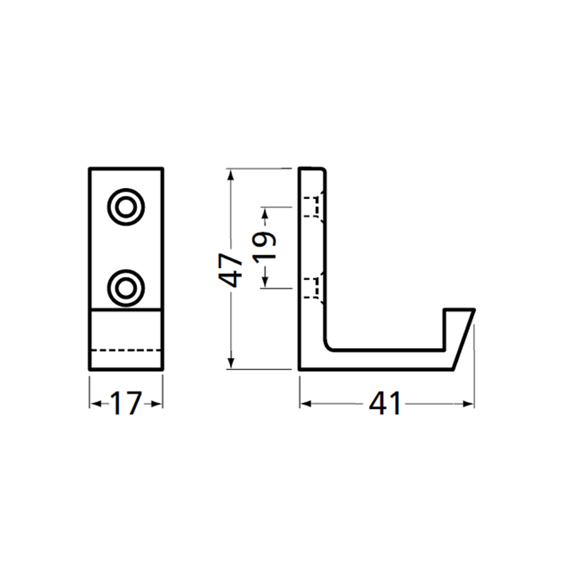 HERMETA Snagi Lítill Svartur - Image 2