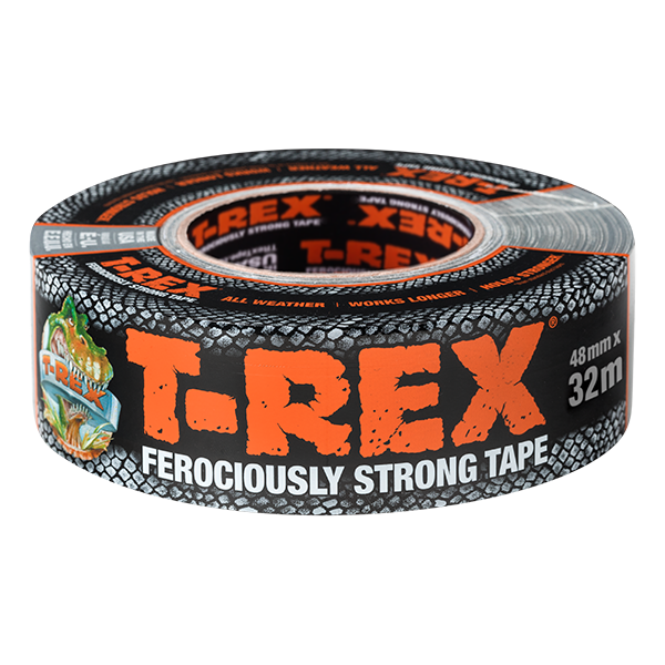T-REX Strigalíimband Silfur 48mm x 10,9 mtr STERKT OG VEÐURÞOLIÐ -12 til 90°