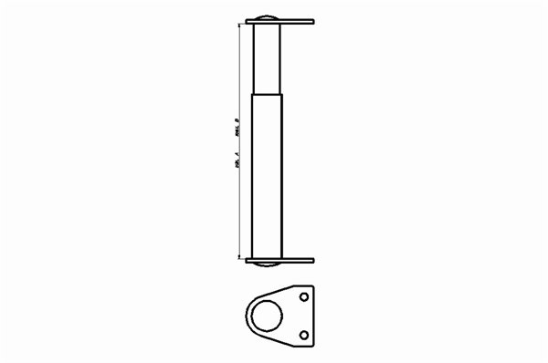PN BESLAG Öryggisrimill Hvítur A:440mm B:648mm - Image 2