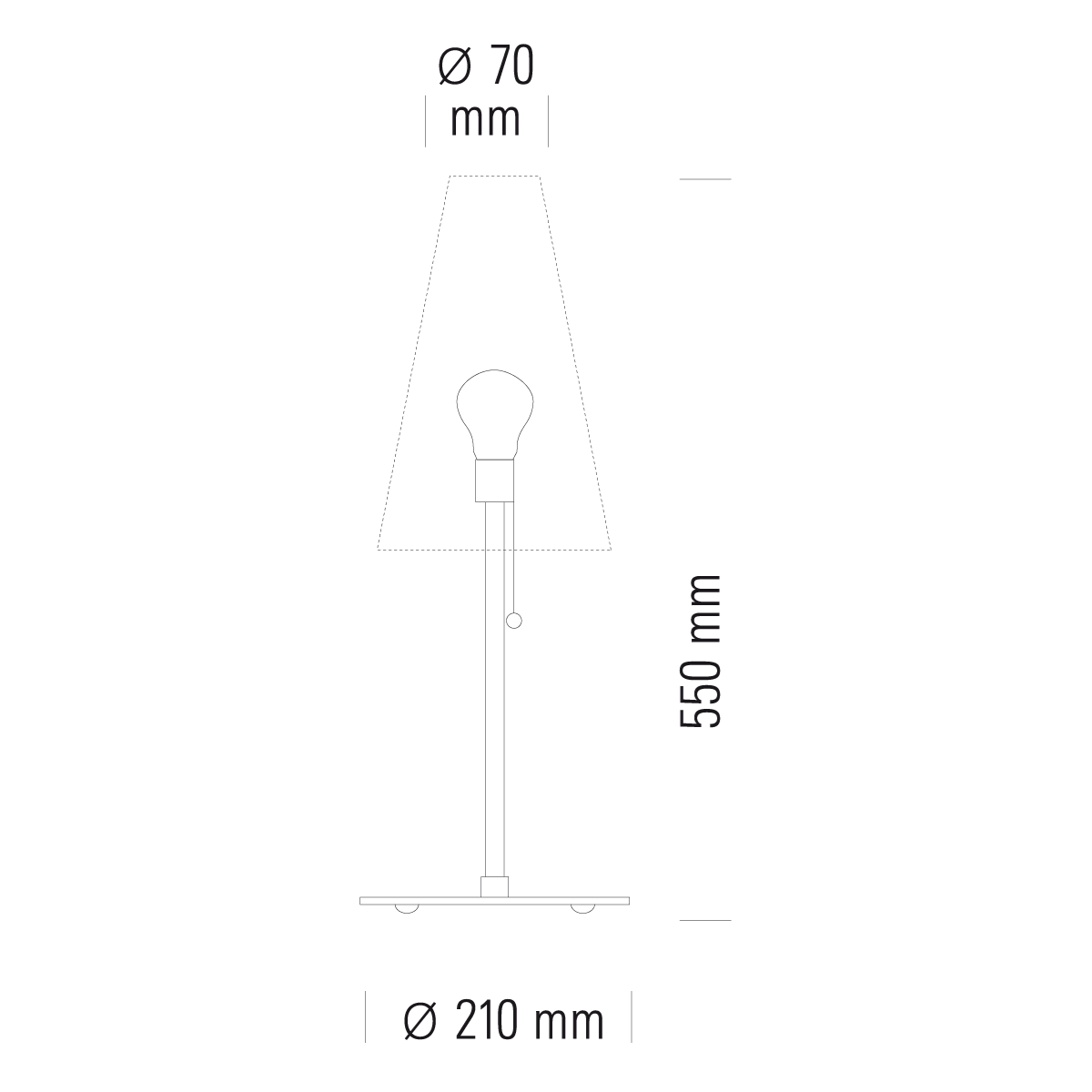 TECNOLUMEN Borðlampi - Image 3