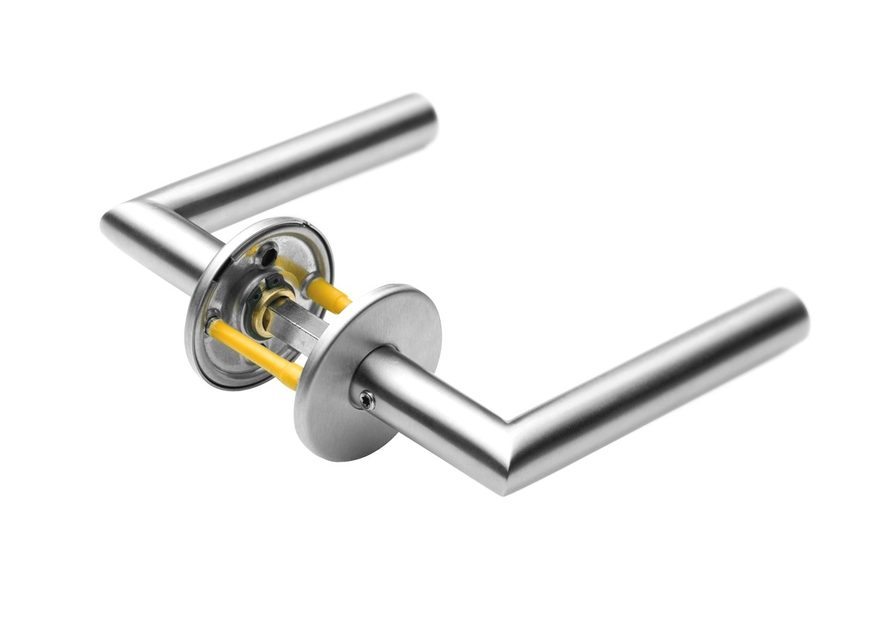 LINE 18 by Randi Hurðarhandfang L 18mm Ryðfr Cover Fyrir ASSA læsingar og Þýskar læsingar