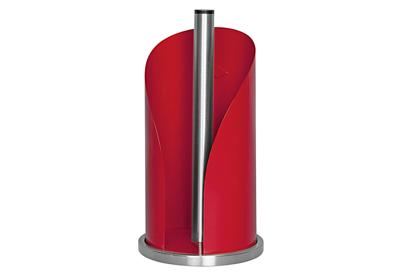 WESCO Eldhúsrúllu og klósettrúllu haldari RAUÐUR