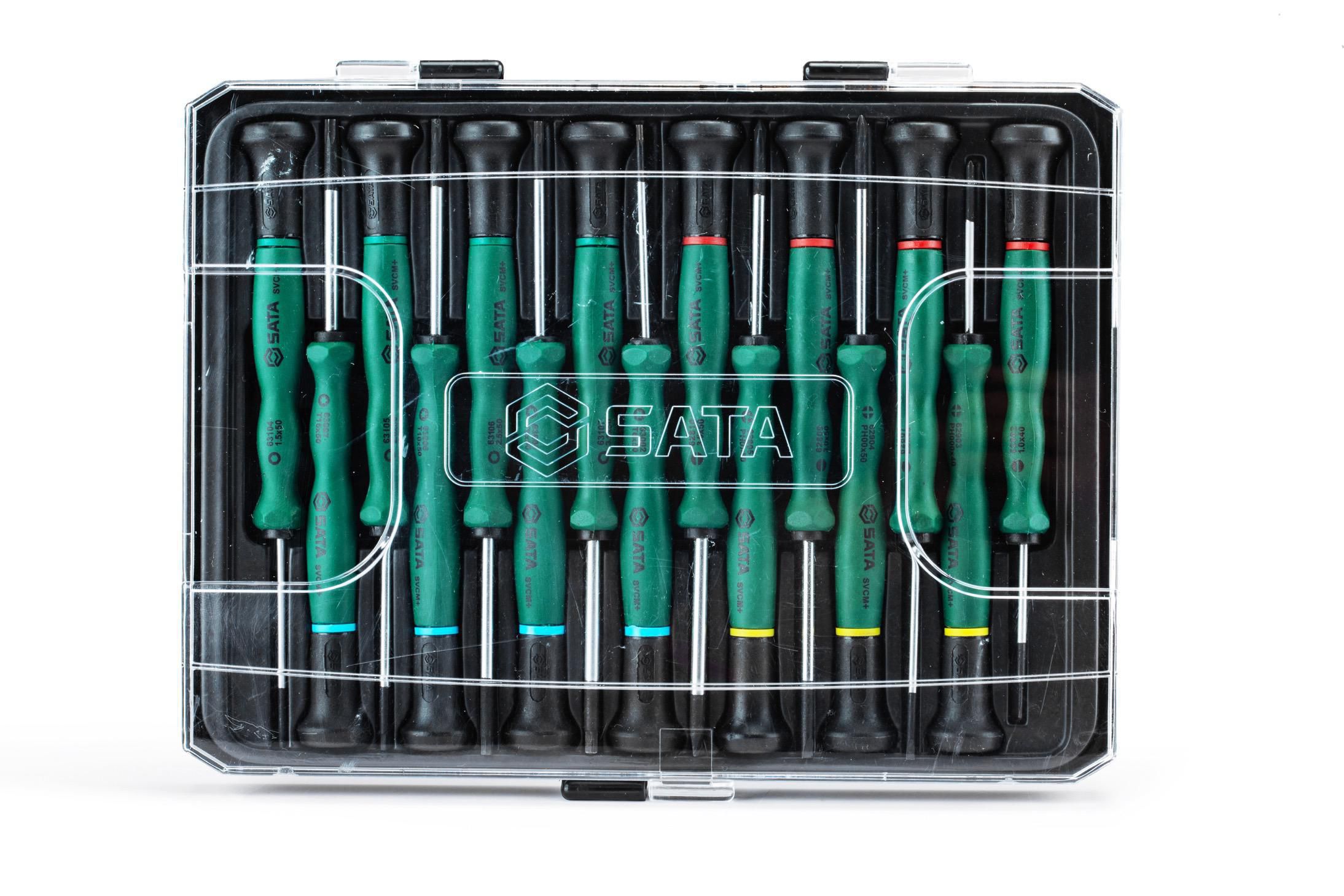 SATA Skrúfjárn sett mini 15 stk ST09317SJ - Image 2