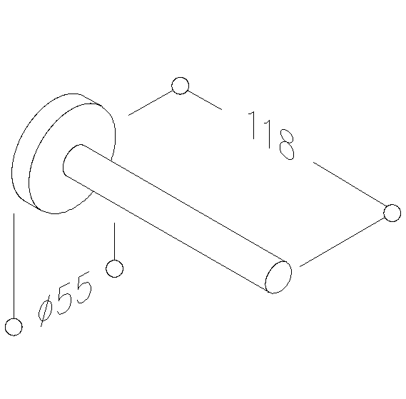 NORMBAU Klósettrúlluhaldari - Image 2