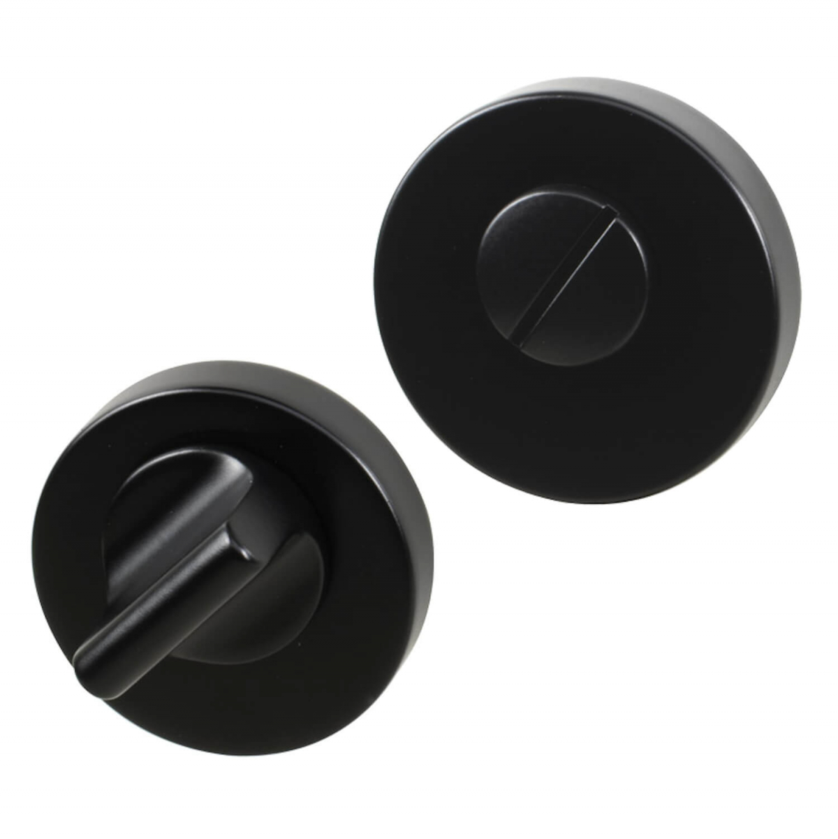 BESLAG DESIGN WC Sett Helix Svart DIN Fyrir Þýskar læsingar