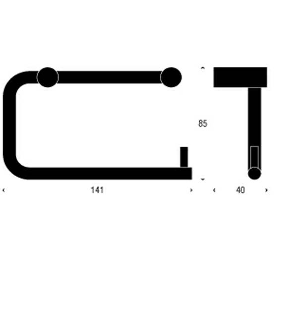 FROST Nova Klósettrúlluhaldari - Image 2