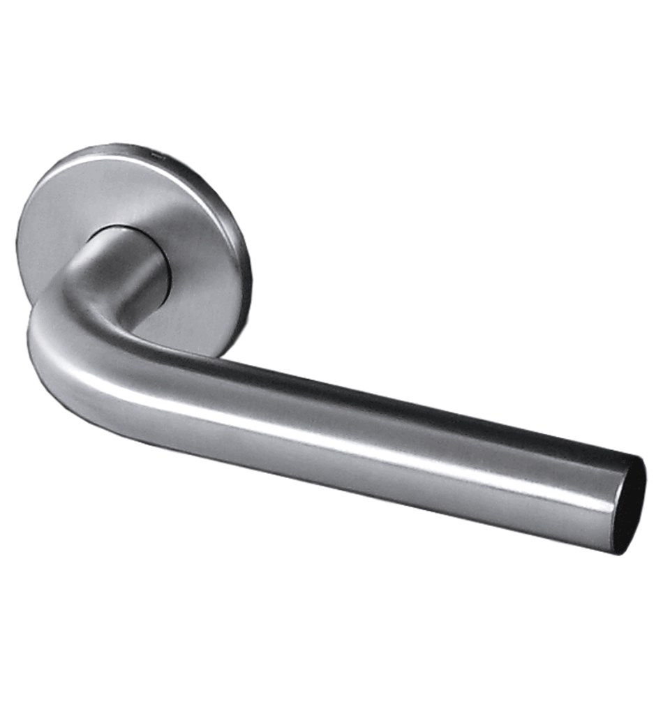 FROST Hurðarh Tube 1052 19mm L Ryðfr F.ASSA + Þýskar læsingar