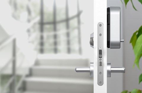 YALE Linus Snjalllás fyrir ASSA læsingar Silfur - með WiFi brú - Image 2