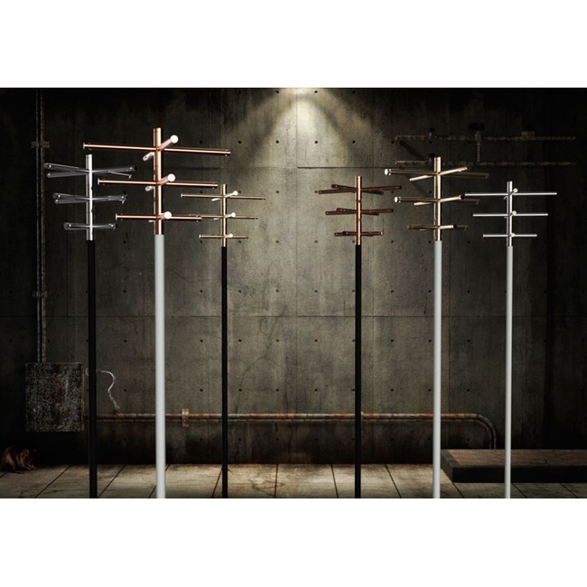 FROST Fatastandur CROSSWAY Hvítur/Króm W2001-W Hönnun: busk+herzog - Image 2