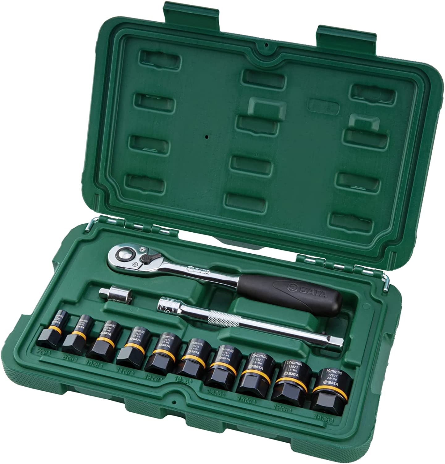 SATA BoltBiter sett 13 stk 1/4"+3/8"