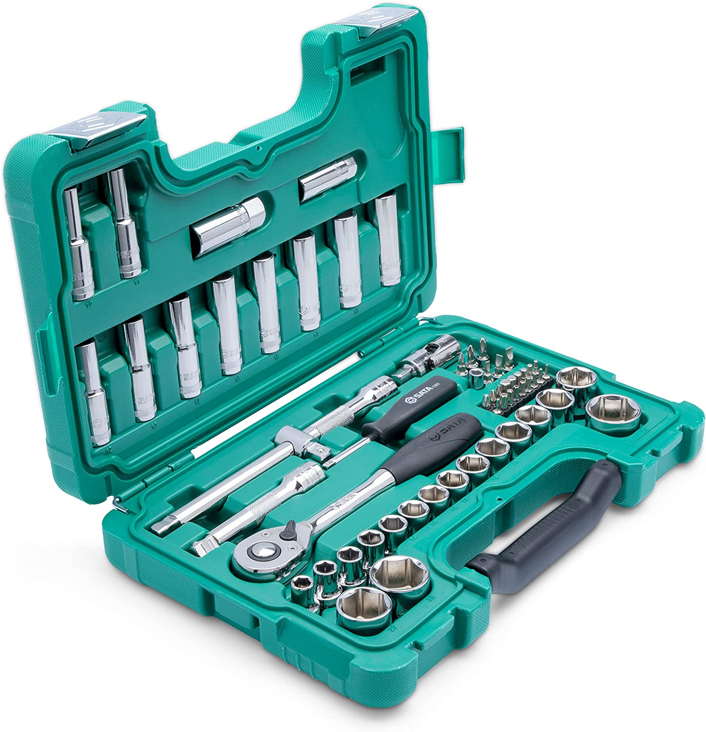 SATA Topplyklasett 60 stk 1/2" ST09007SJ Professional