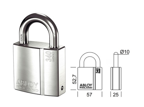 ABLOY Hengilás 50mm Classic