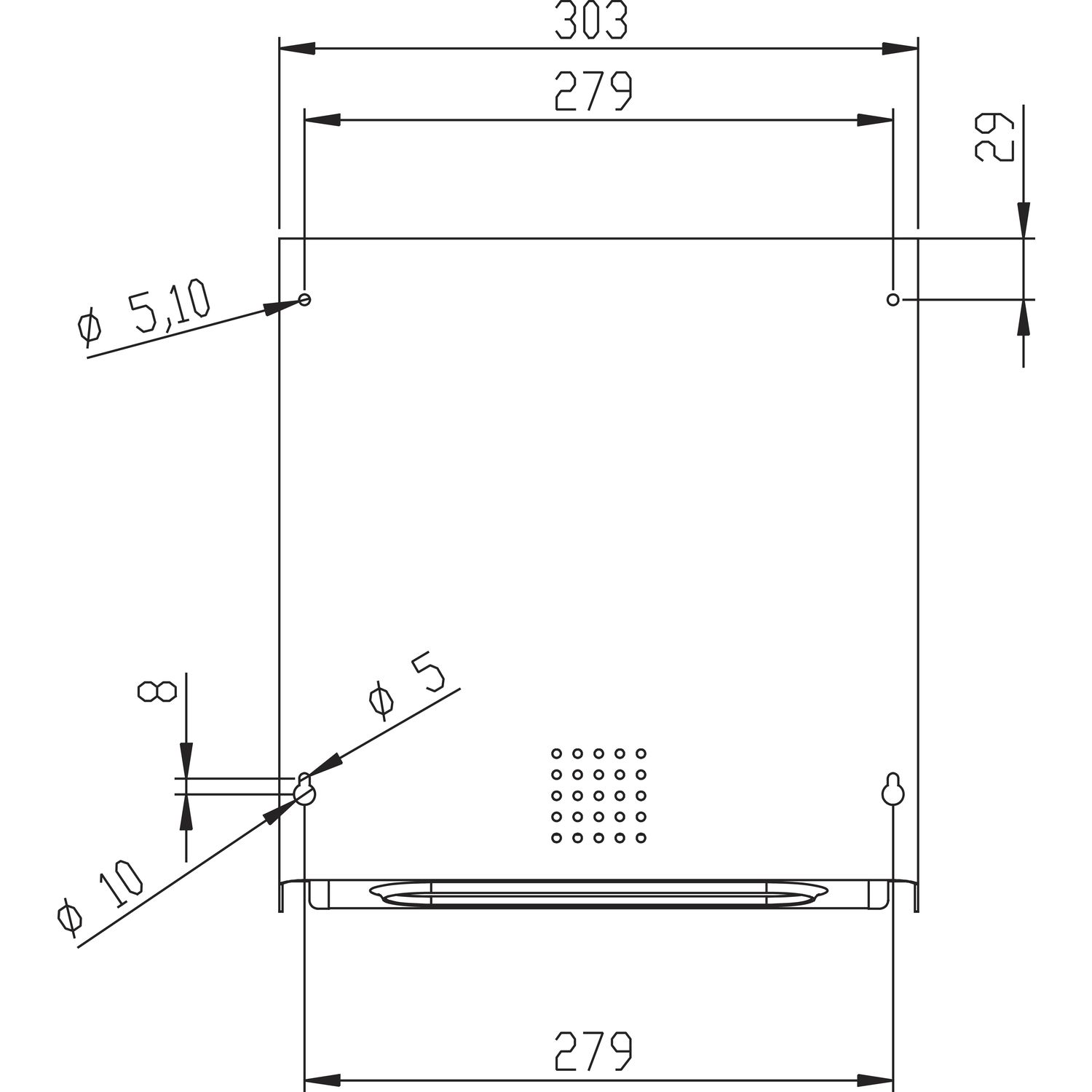 PROOX Pappírsskammtari SF-100 HVÍTUR - Image 2