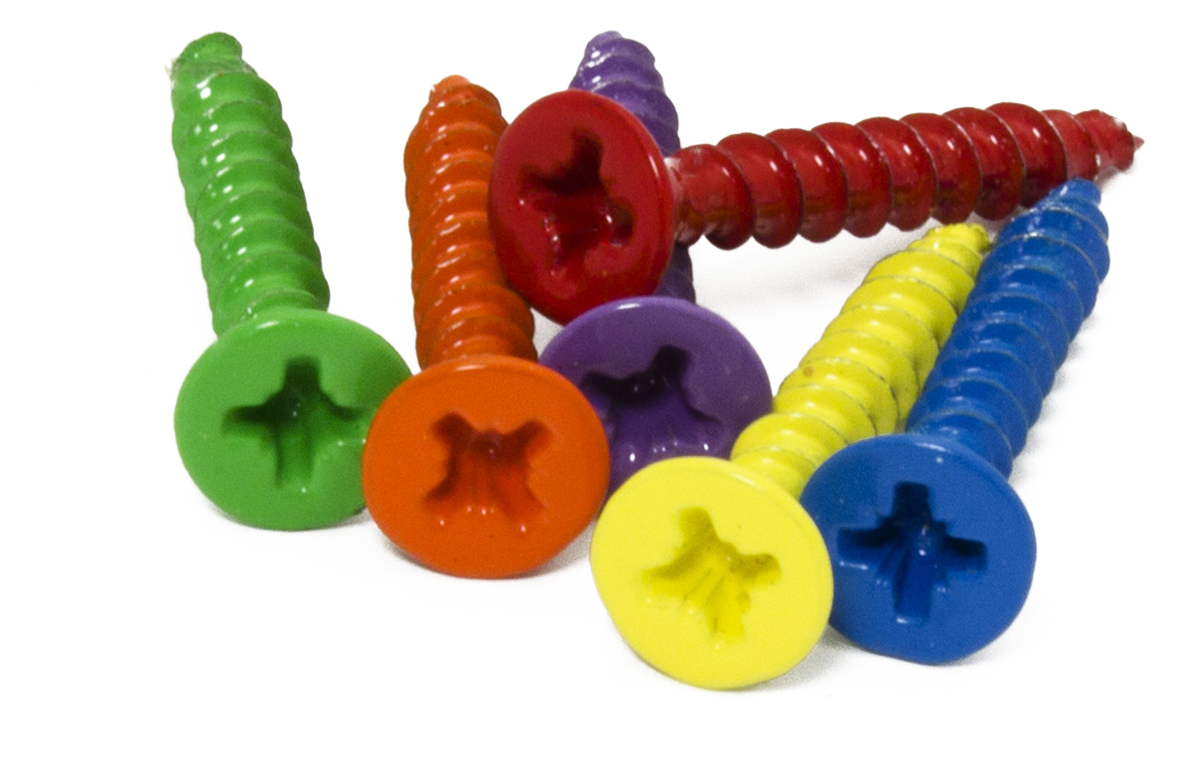 HABO Skrúfur Svartar (ekki réttur litur á mynd) 3,5x25mm PZD 6 stk