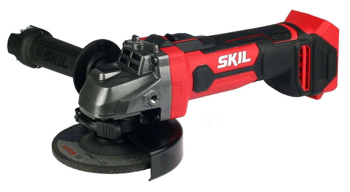 SKIL RED Slípirokkur 20V Max 125mm 3921CA -STAKUR/ÁN RAFHLAÐA EÐA HLEÐSLUTÆKIS-