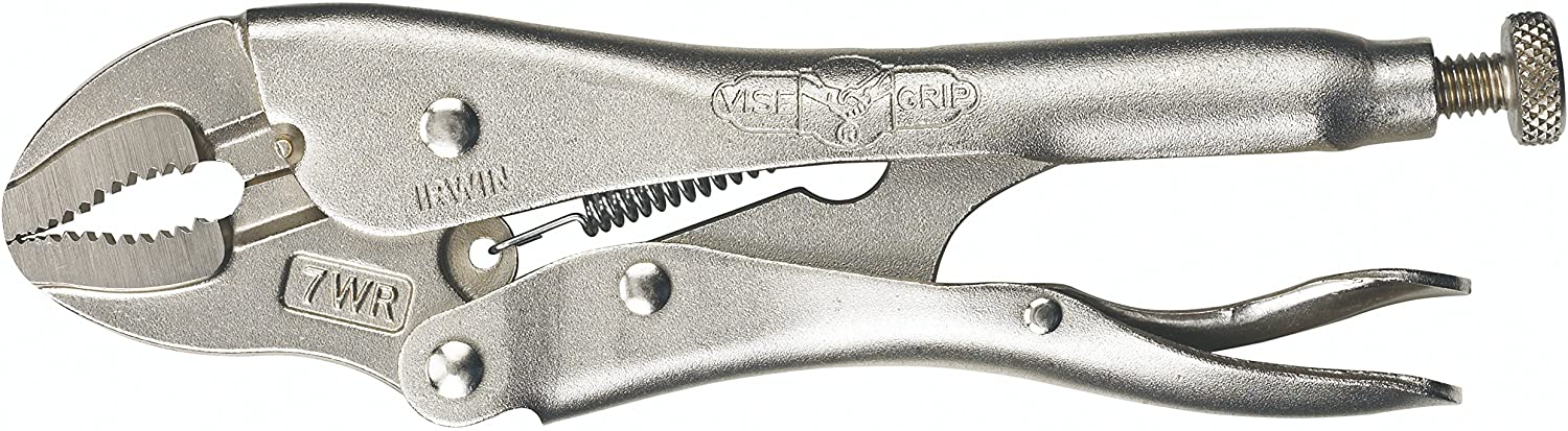 VISE-GRIP Krafttöng 7" 175mm 7WR bogin kjaftur með bítara