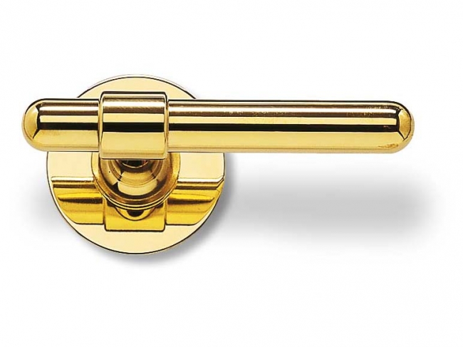 RANDI Hurðarhandfang P3021 CLASSIC Messing án rósettu C 14mm