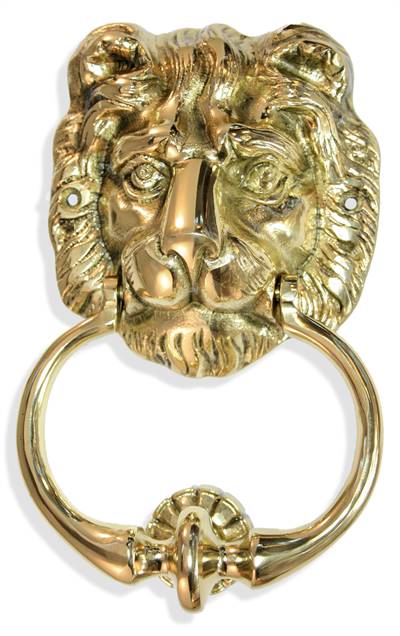 SIBES Hurðabankari Ljón 521 Mattmessing