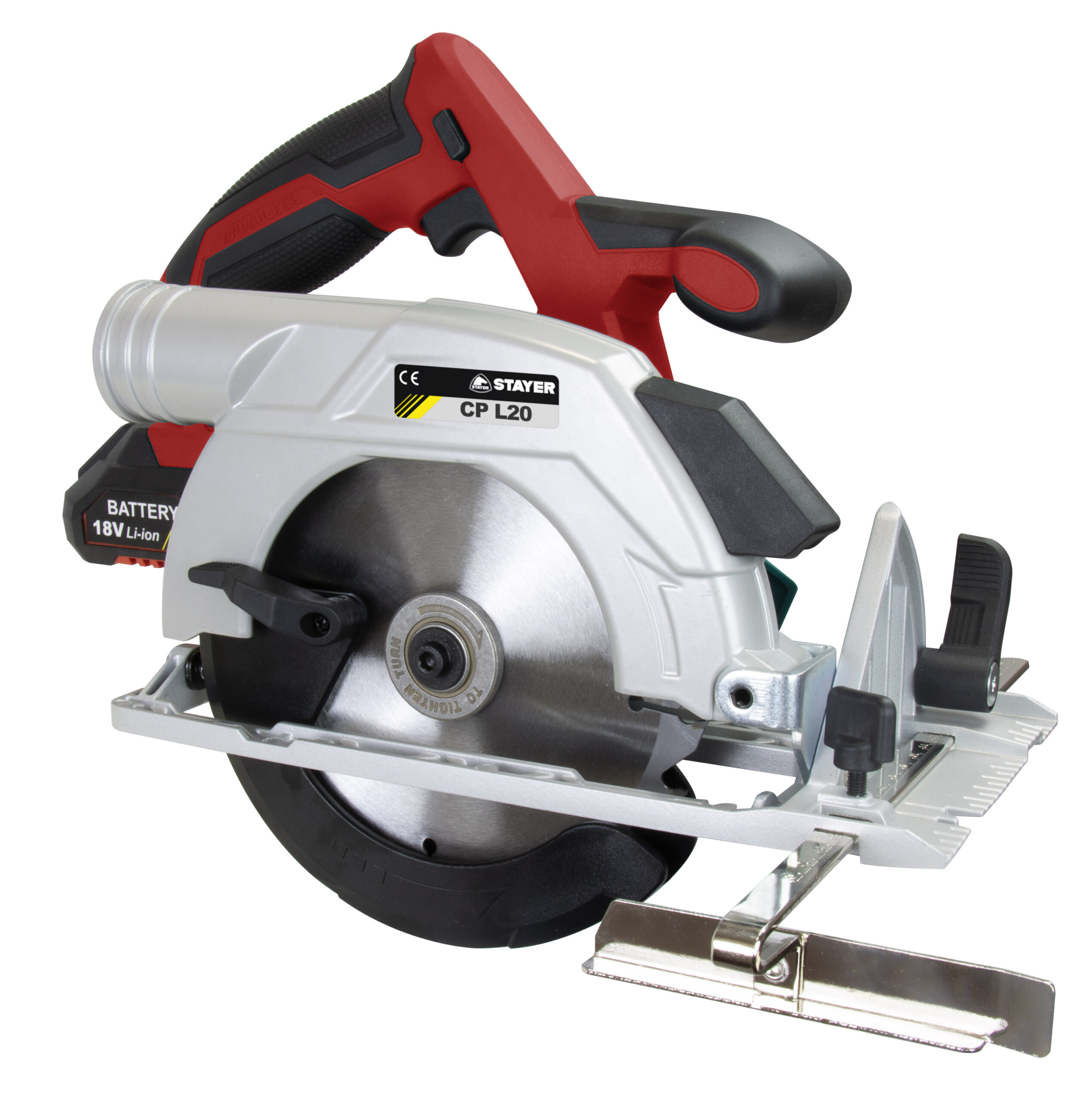 STAYER Hjólsög Hleðslu 18V CP L20 -LAUSU ÁN RAFHLAÐA EÐA HLEÐSLUTÆKIS-