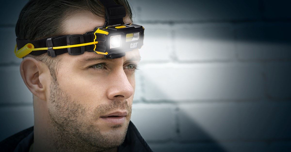 CAT Höfuðljós 250 Lumen CATERPILLAR