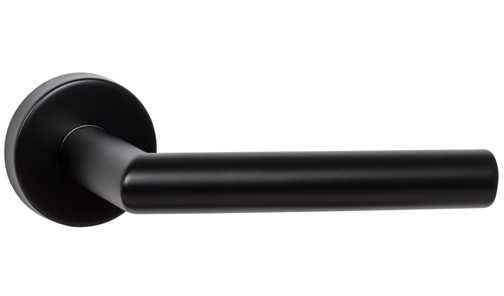 TUPAI Hurðarhandfang 2002 Svart (153) Fyrir Þýskar læsingar