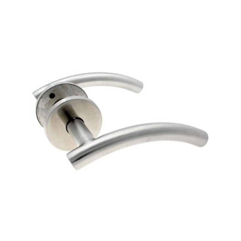 ASSA ABLOY Hurðarhandfang Scanflex Ryðfr Stockholm f.Þýskar og ASSA læsingar (Ruko)