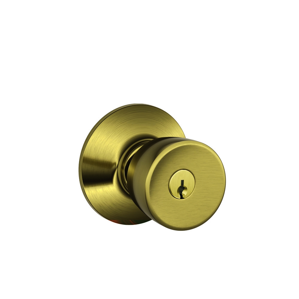 SCHLAGE Kúluhúnn Bell Antik Lykillæstur ANSI