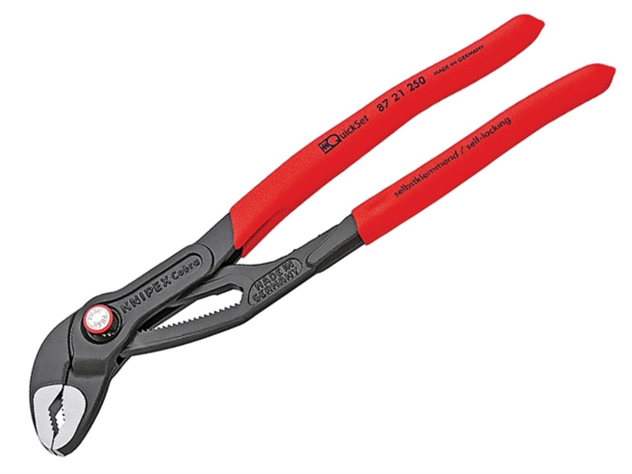 Knipex Vatnspíputöng Cobra QuickSet 8721 250