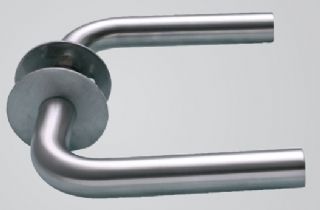 RUKO-LINE Hurðarhandfang L 19mm Ryðfr 316L Fyrir Þýskar læsingar